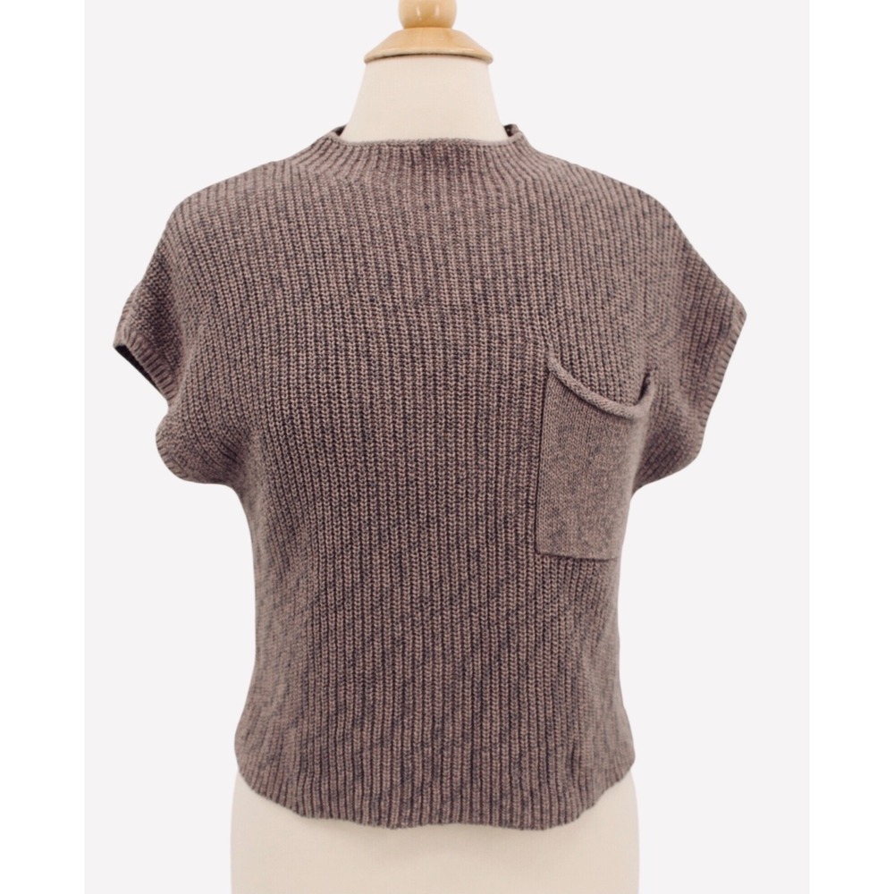 Free People Freya Sweater Size XS Purple Mauve‎ Cropped